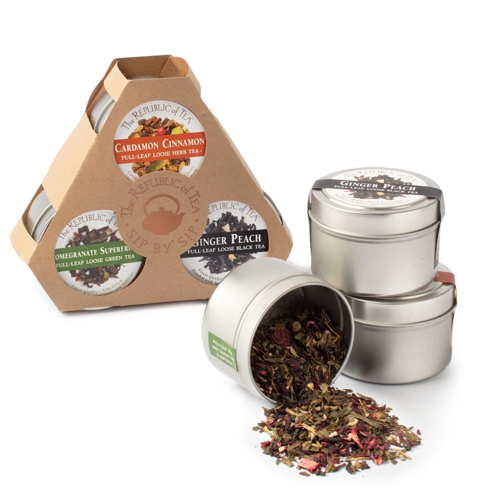View 1 of Three Mini Taster Tea Custom Gift