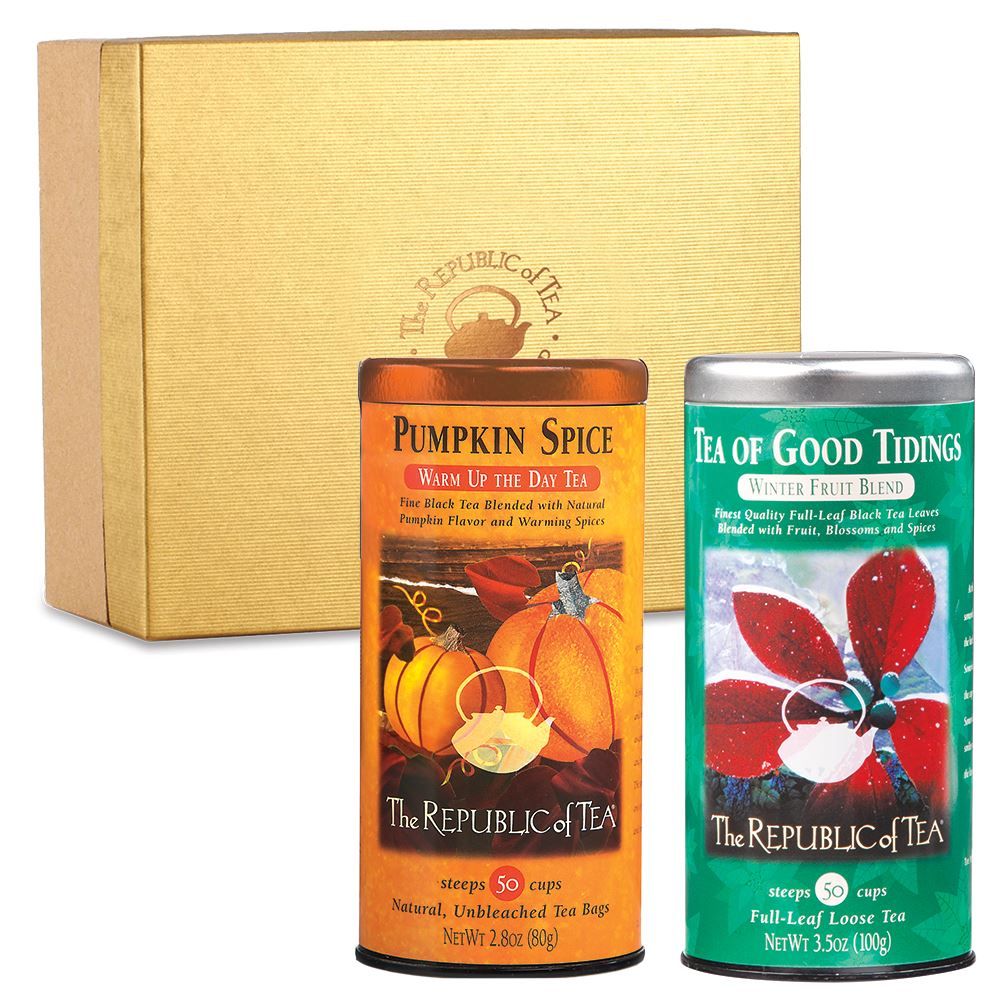View 1 of Custom Gift of Two Seasonal Teas