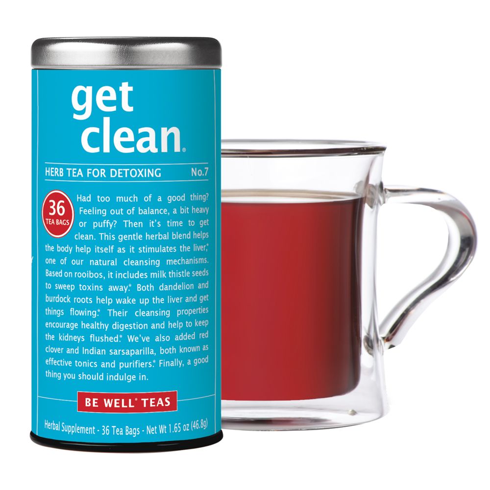View 1 of Get Clean Tea and Glass Mug Custom Set