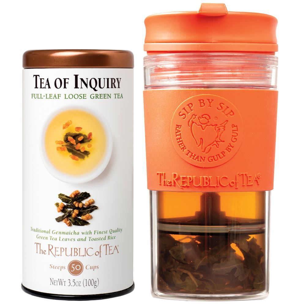 View 1 of Sip by Sip Travel Press & Full Leaf Tea Custom Set