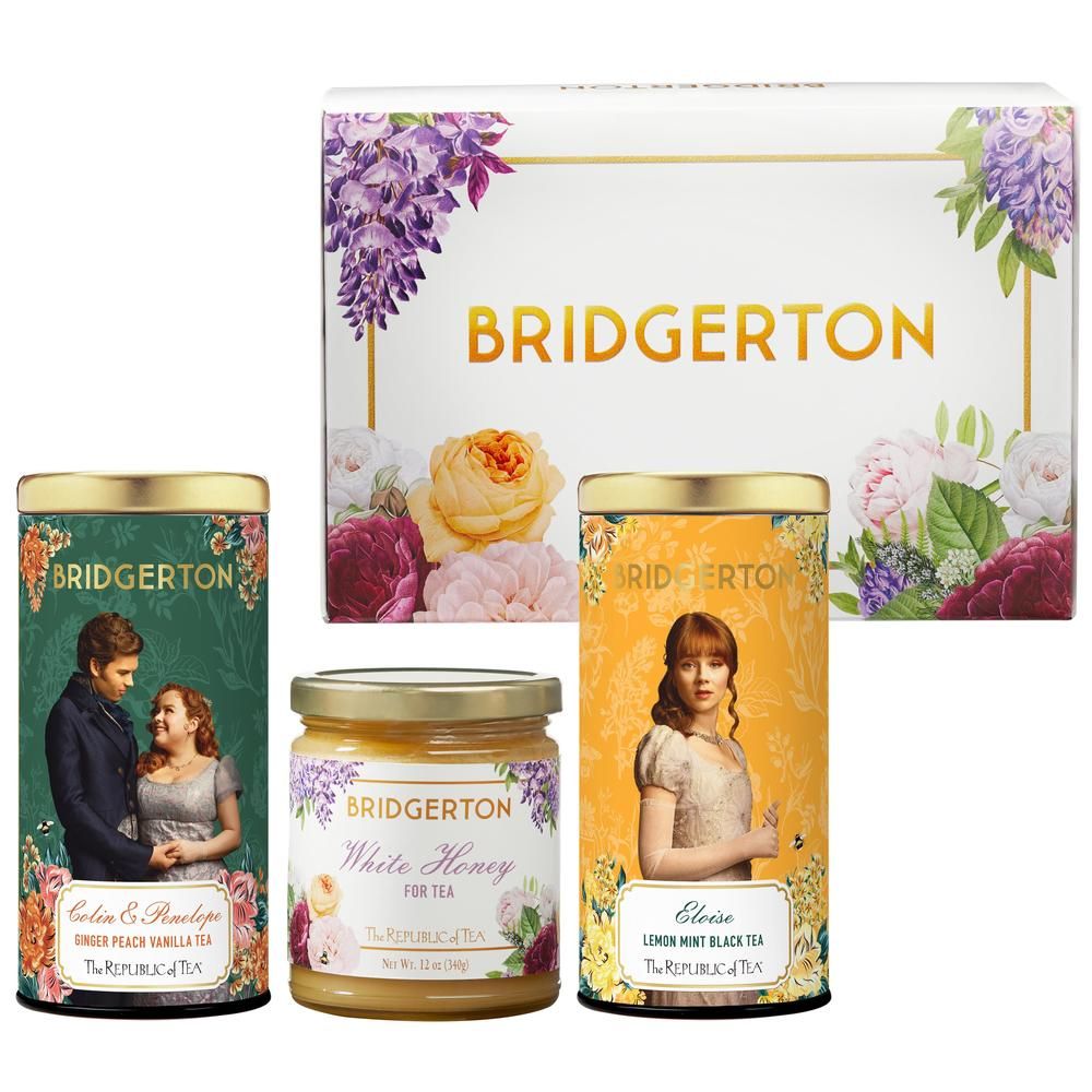 View 1 of Bridgerton Two Teas & Honey Custom Gift