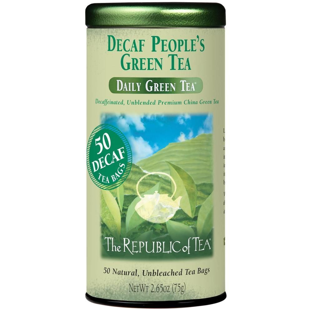 Decaf The People’s Green Tea Bags | The Republic of Tea
