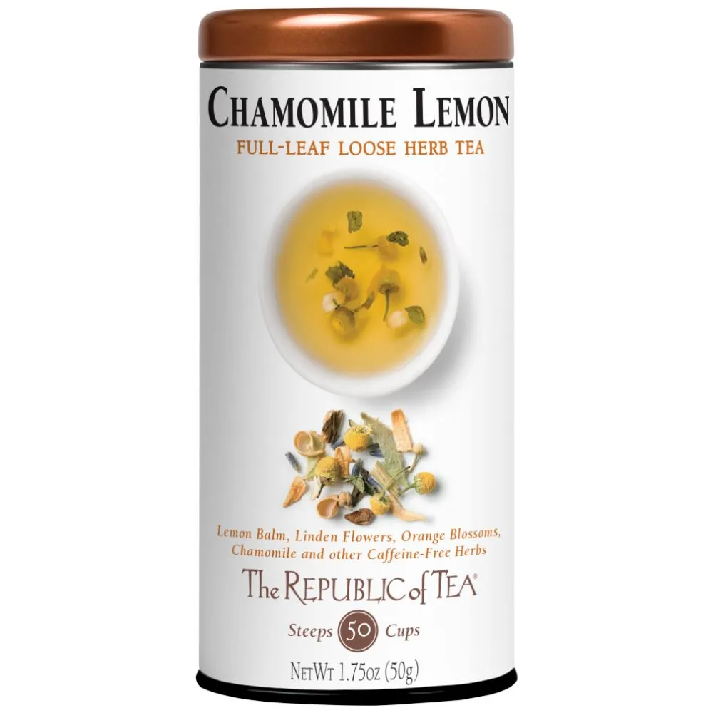 Chamomile Lemon Herbal Full Leaf Tea The Republic of Tea