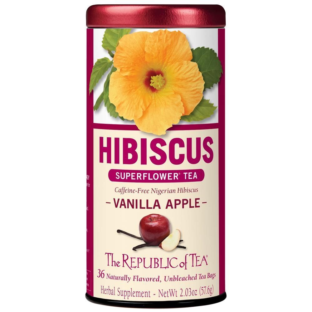 Vanilla Apple Hibiscus Tea
