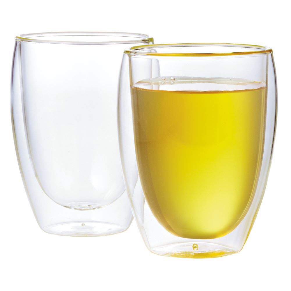 12 oz Pavina Insulated Glass Cups