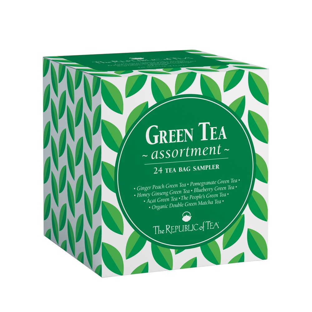 Green Tea Sampler Cube