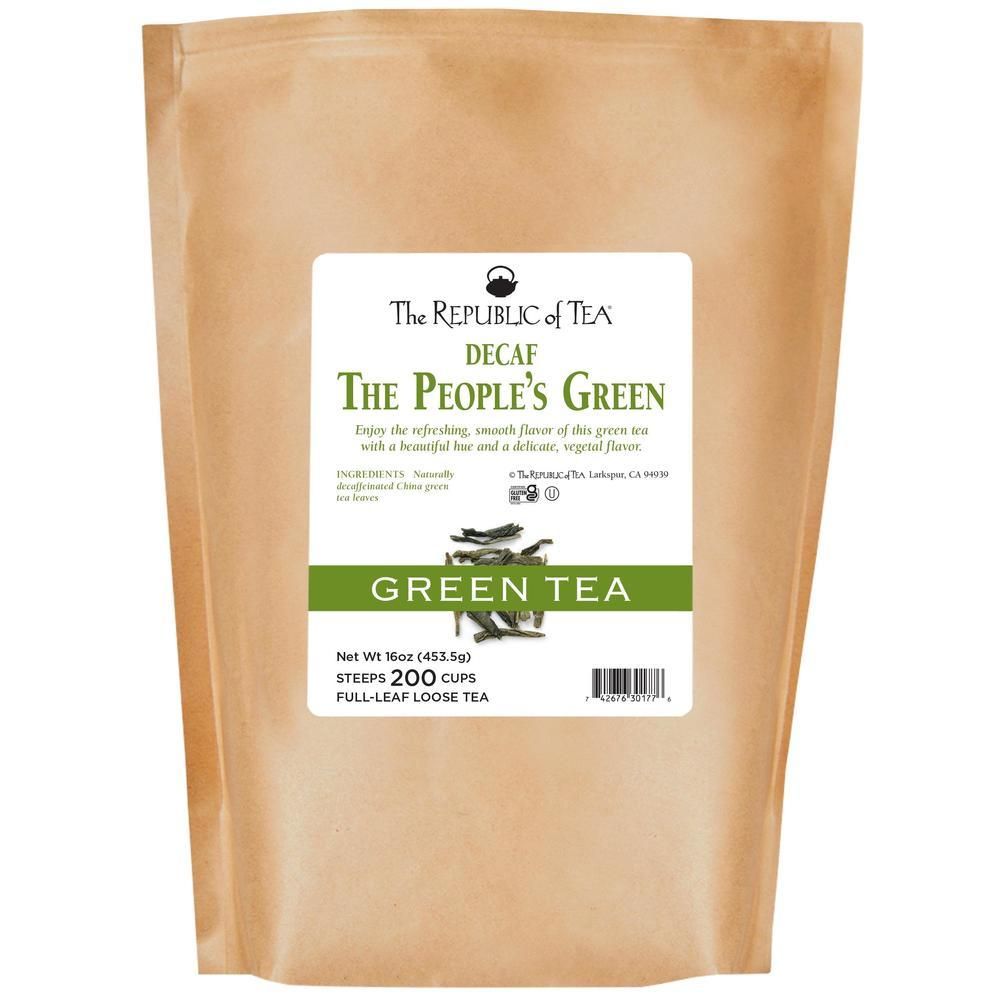 The Peoples Green Decaf Green Full-Leaf