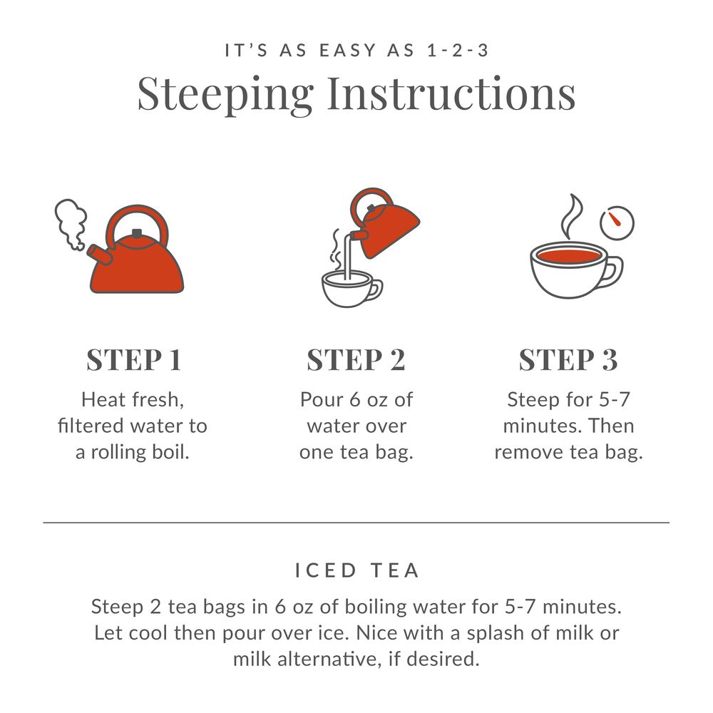 View 6 of Red Velvet Chocolate Herbal Tea Bags

