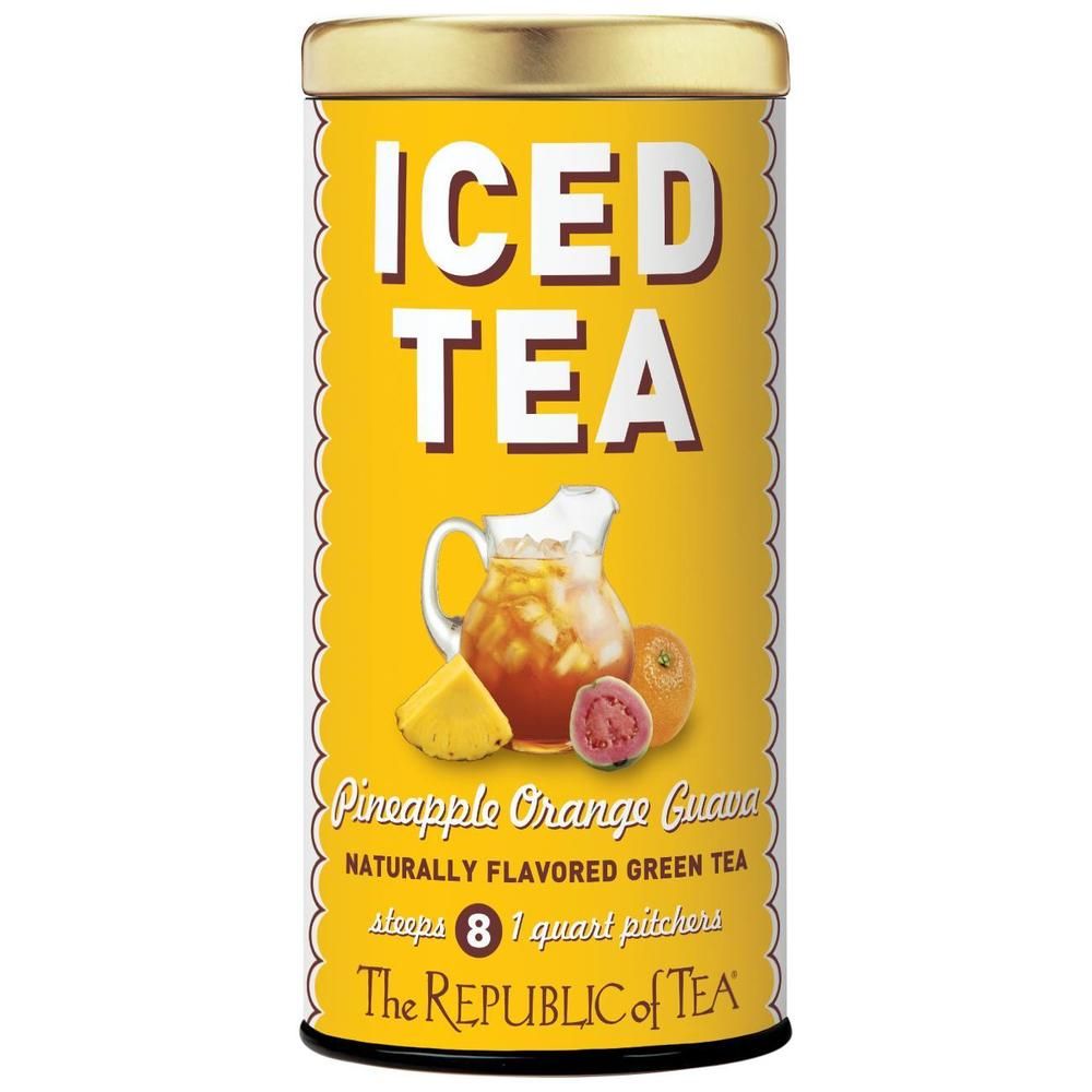 Pineapple Orange Guava Green Tea Large Iced Tea Pouches