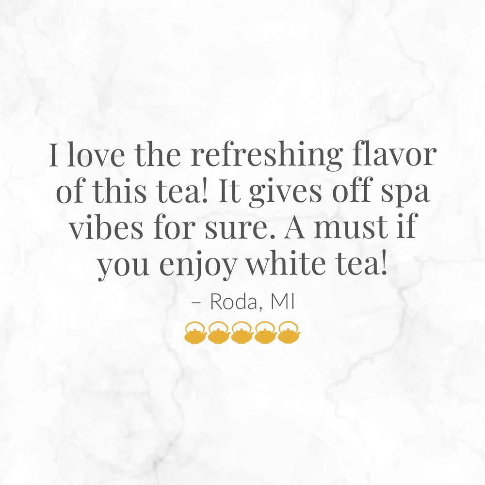 View 7 of Cucumber Mint 100% White Tea Bags
