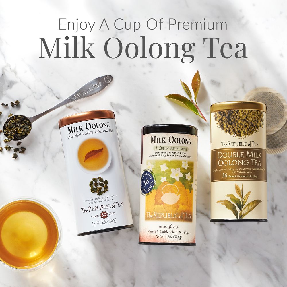 View 4 of Double Milk Oolong® Tea Bags

