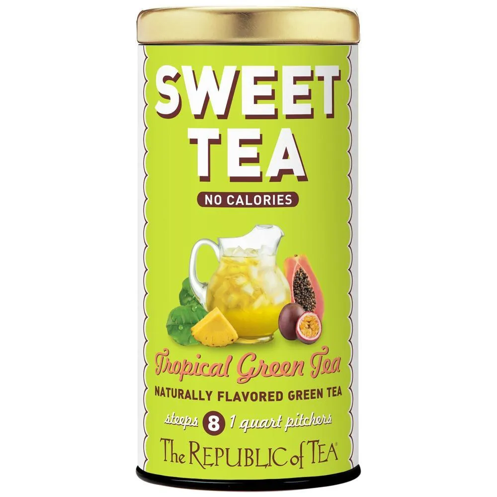 Keto-Friendly Sweet Tropical Green Iced Tea | The Republic of Tea