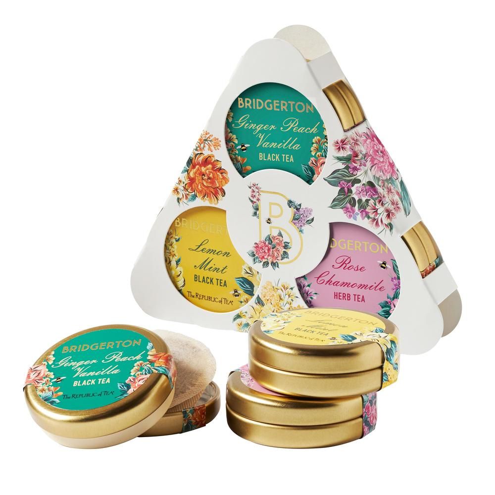 Bridgerton Travelers Tea Tin Trio Gift
