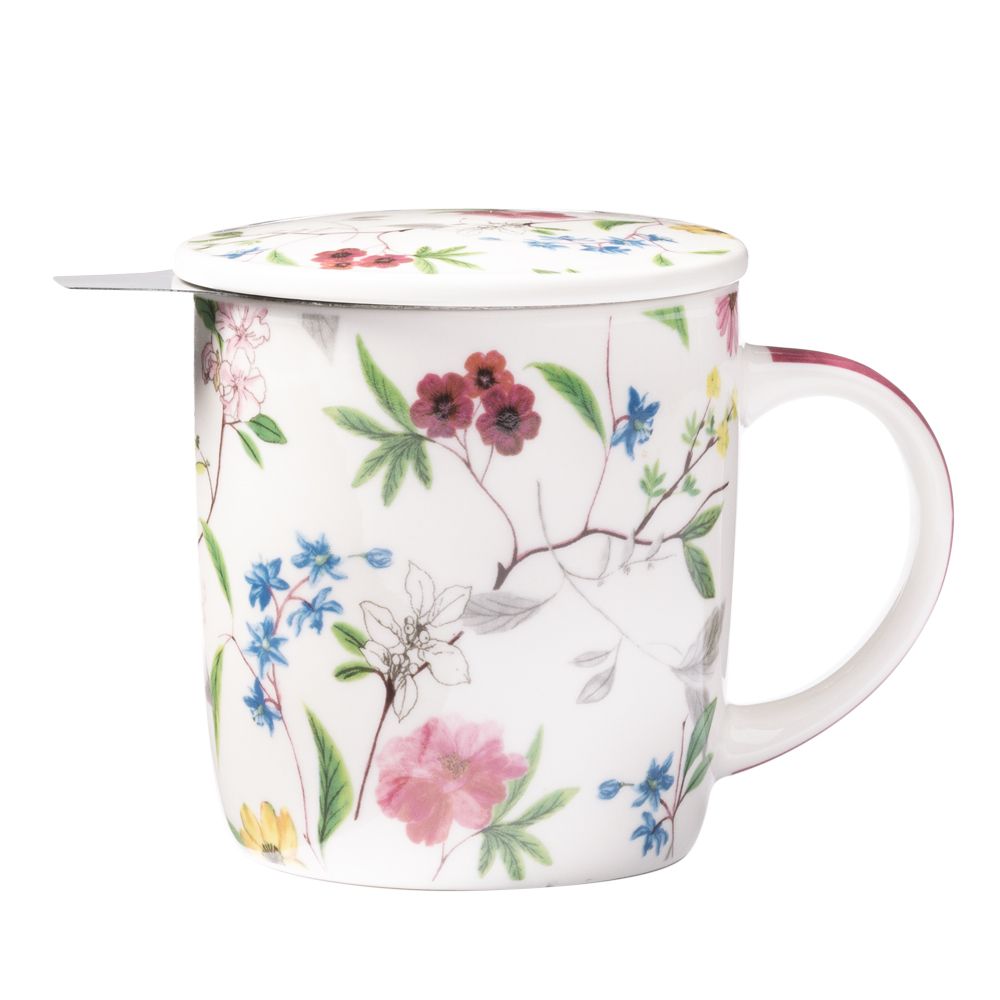Flower Power Mug with Infuser