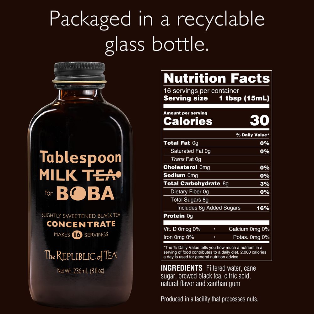 View 4 of Tablespoon Milk Tea for Boba Concentrate
