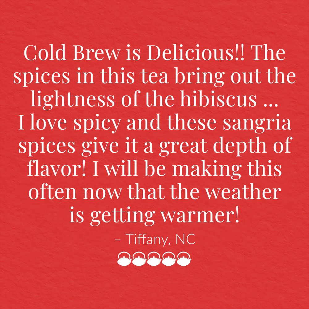 View 7 of Cold Brew Hibiscus Sangria Spice Iced Tea Pouches
