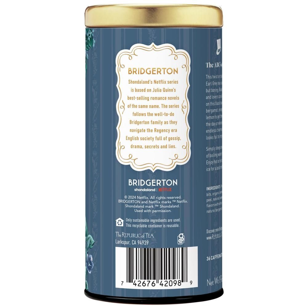 View 9 of Bridgerton Brothers Triple Earl Grey Tea
