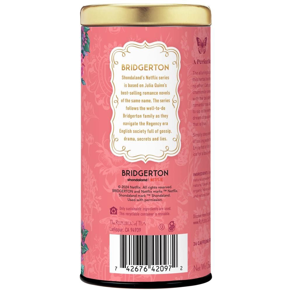 View 9 of Bridgerton Francesca Rose Chamomile Tea
