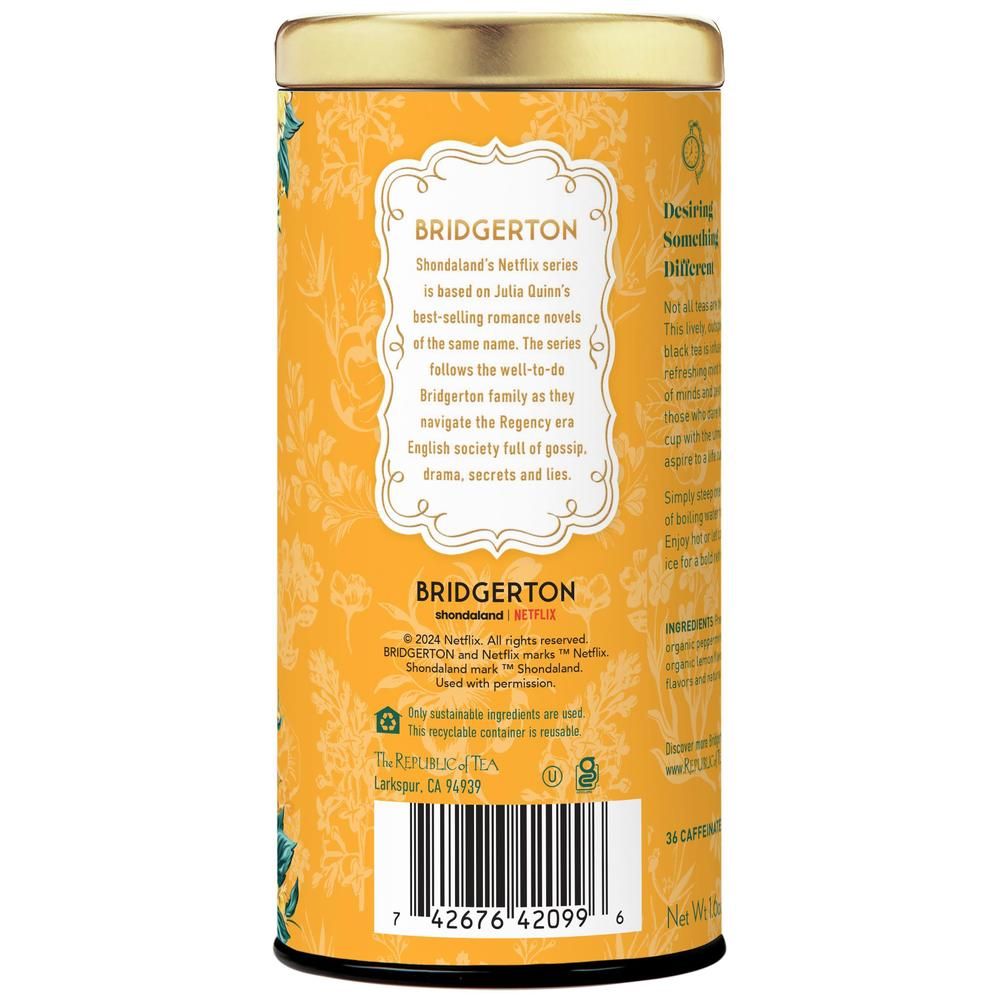 View 9 of Bridgerton Eloise Lemon Mint Black Tea
