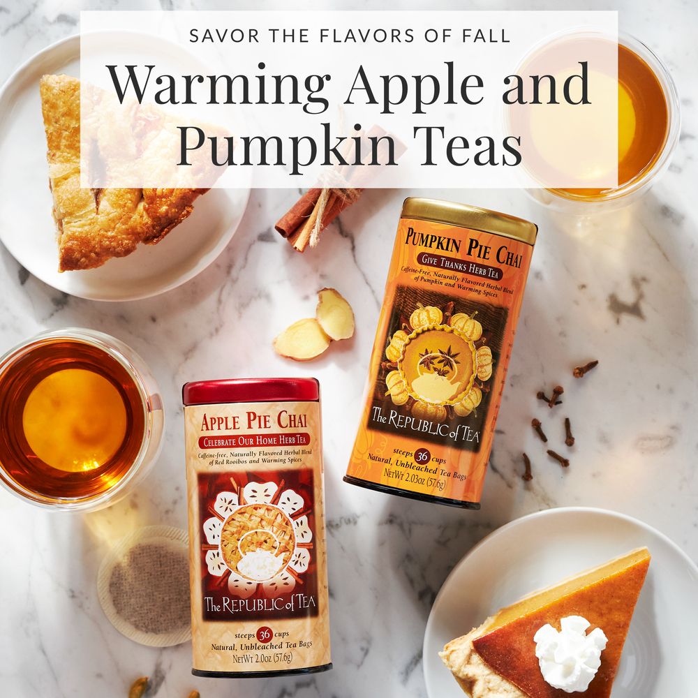 View 4 of Pumpkin Pie Chai Herbal Tea Bags

