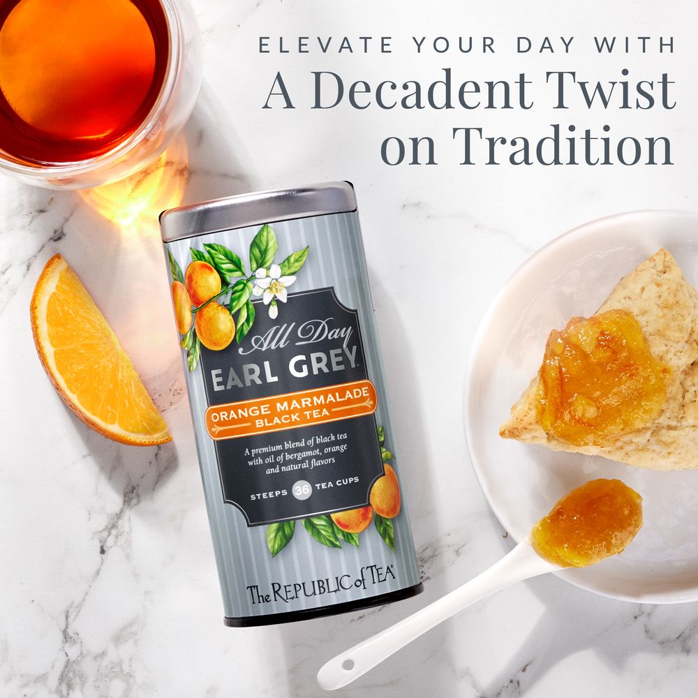 View 3 of All Day Earl Grey® Orange Marmalade Black Tea
