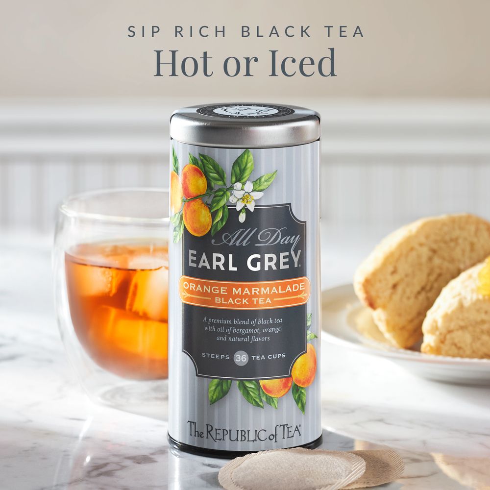 View 4 of All Day Earl Grey® Orange Marmalade Black Tea
