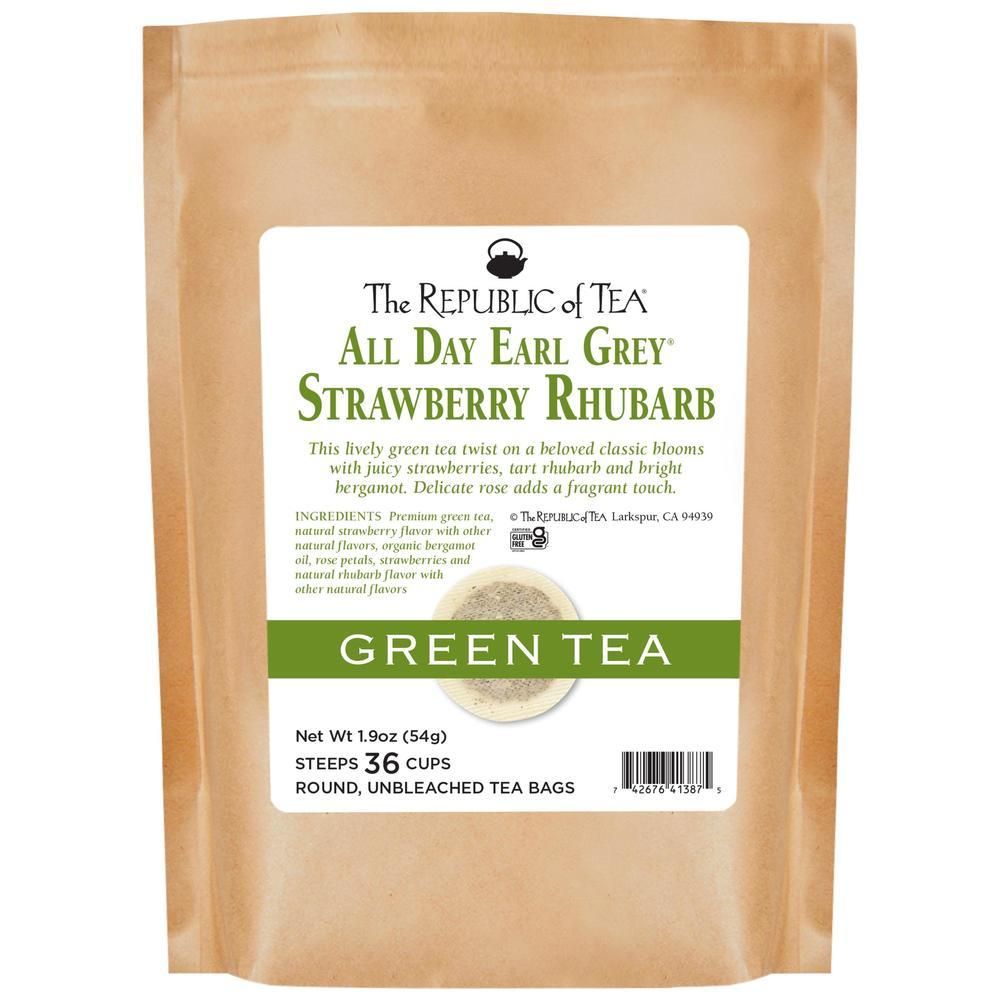 View 9 of All Day Earl Grey&reg; Strawberry Rhubarb Green Tea