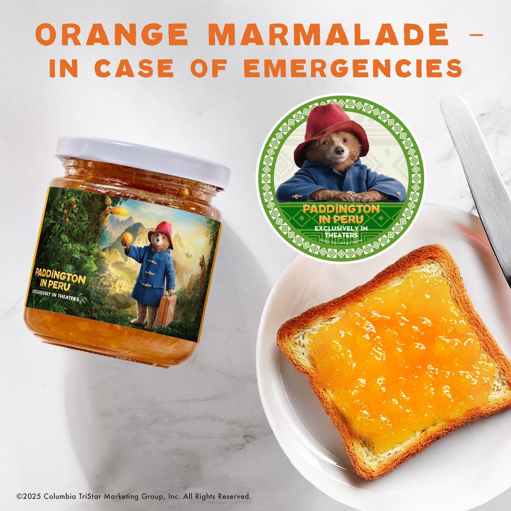 View 2 of Paddington in Peru Orange Marmalade Jam
