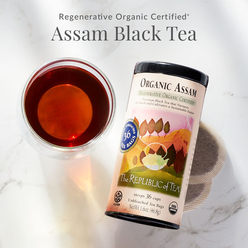 View 2 of Regenerative Organic Certified® Assam Black Tea
