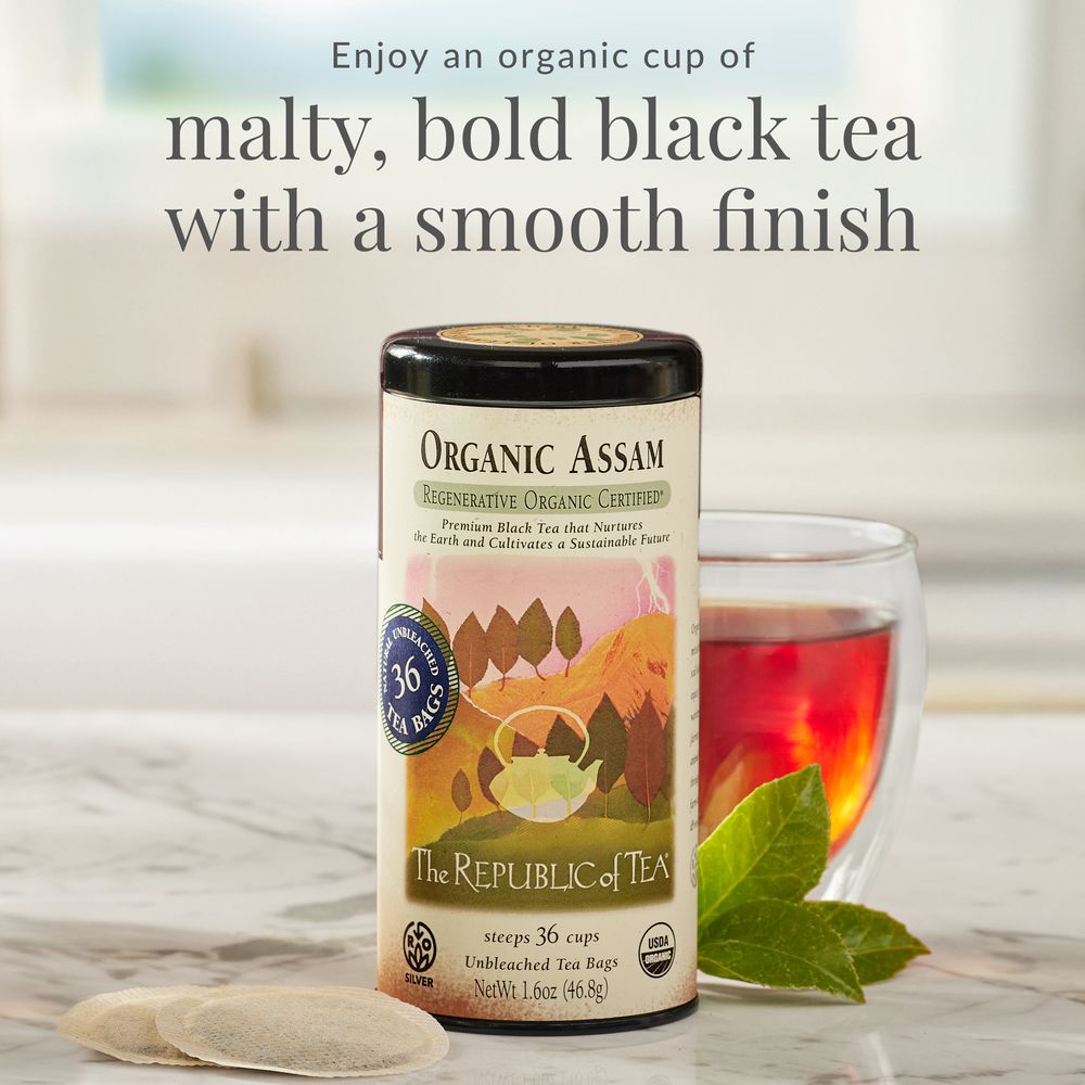 View 4 of Regenerative Organic Certified® Assam Black Tea
