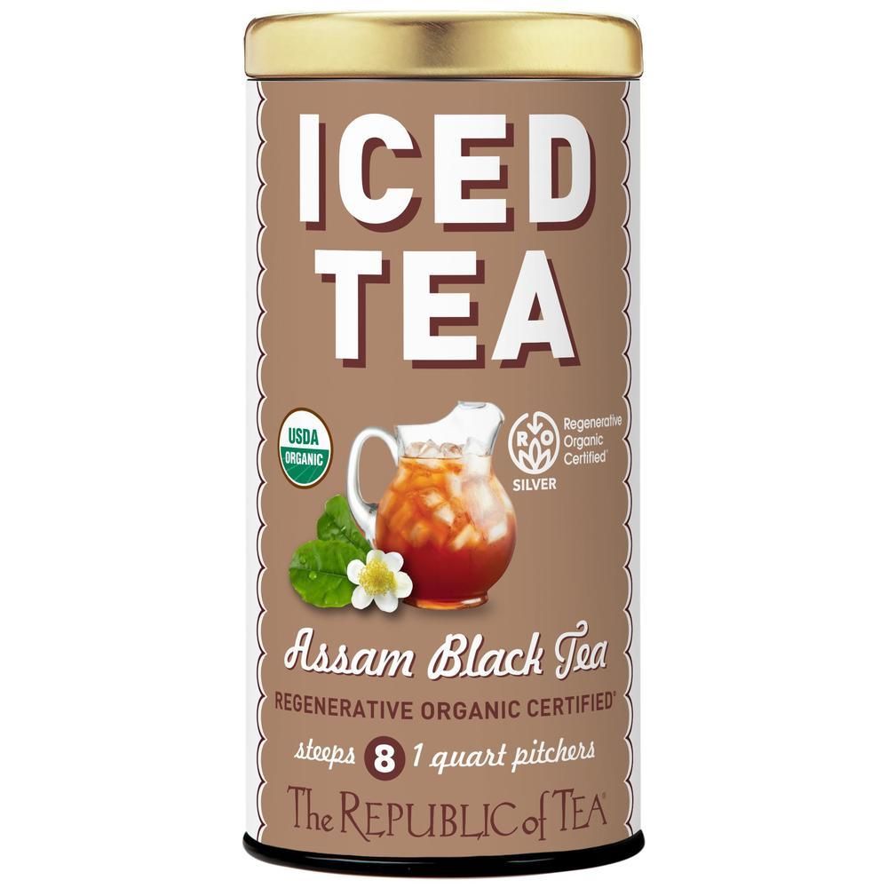 Regenerative Organic Certified® Assam Black Iced Tea Pouches