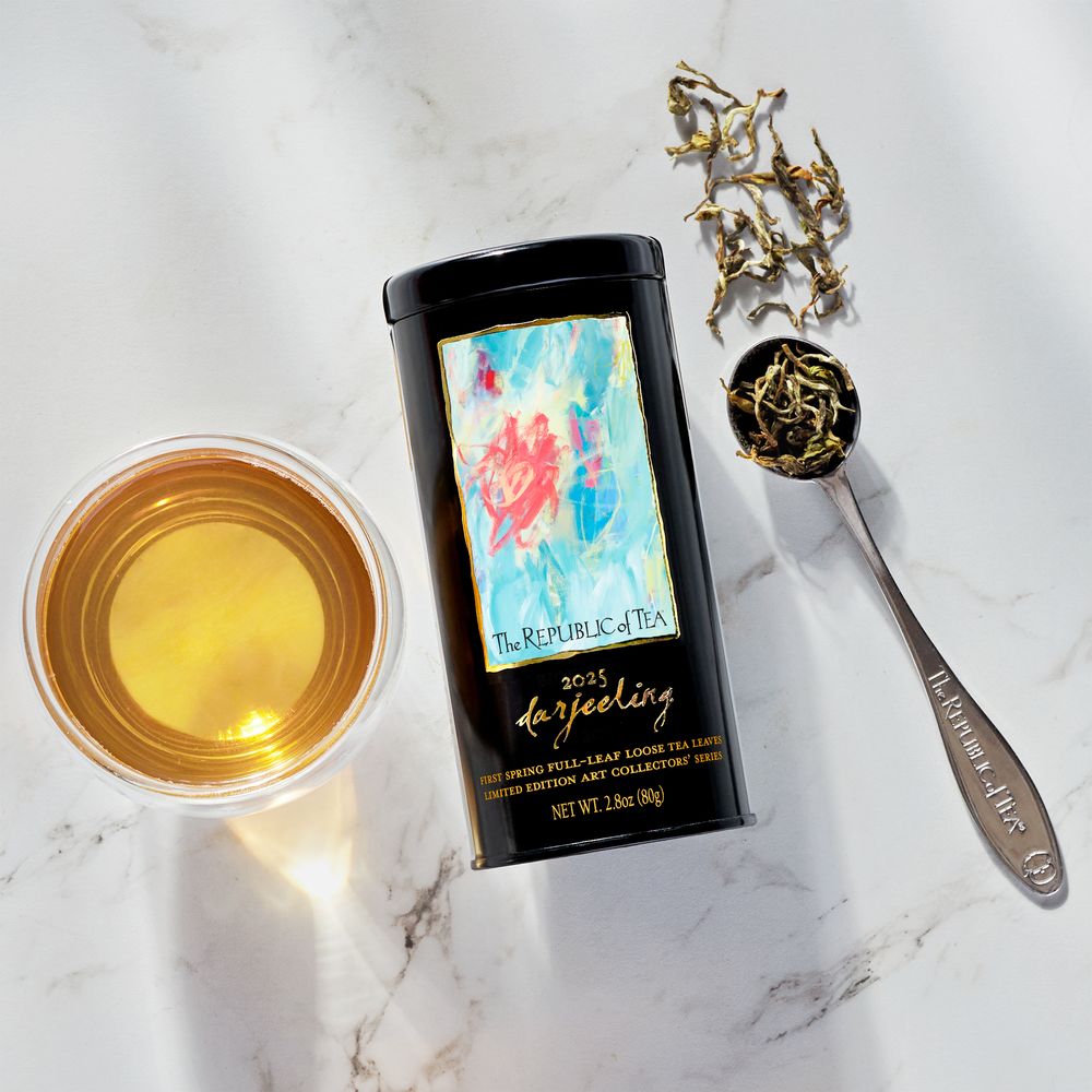 ダージリン 2025 FIRST FLUSH 90g 2025 First Flush Darjeeling Tea Black | The Republic of Tea