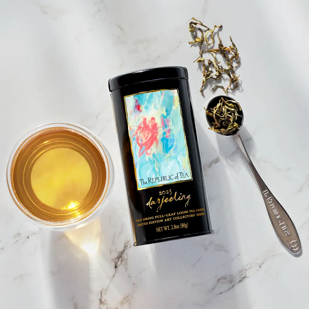 ダージリン 2025 FIRST FLUSH 90g 2025 First Flush Darjeeling Tea Black | The Republic of Tea