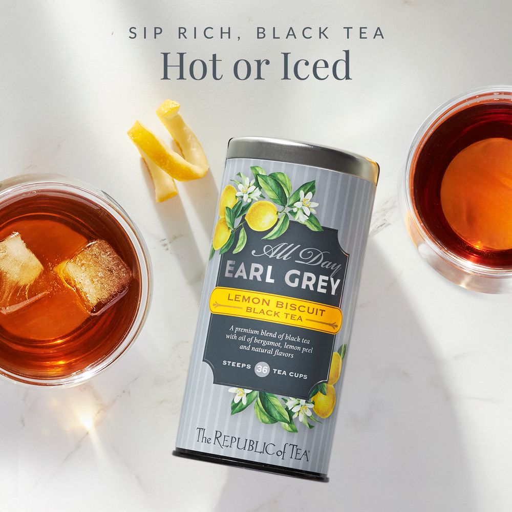View 4 of All Day Earl Grey® Lemon Biscuit Black Tea
