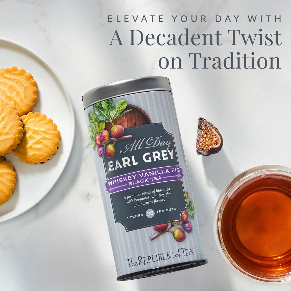 View 3 of All Day Earl Grey® Whiskey Vanilla Fig Black Tea

