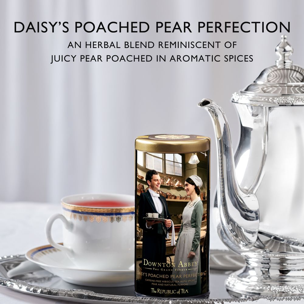 View 4 of Downton Abbey® Daisys Poached Pear Perfection Herbal Blend
