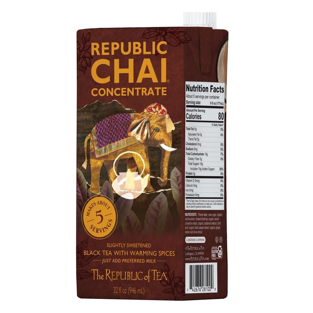 View 4 of Republic Chai® Concentrate (32 oz)