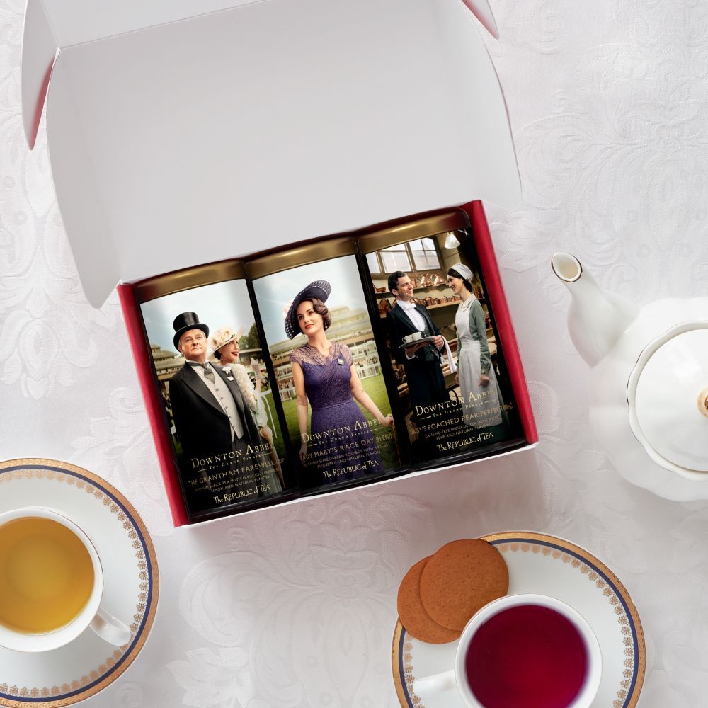 View 7 of Downton Abbey® Three Tea Gift
