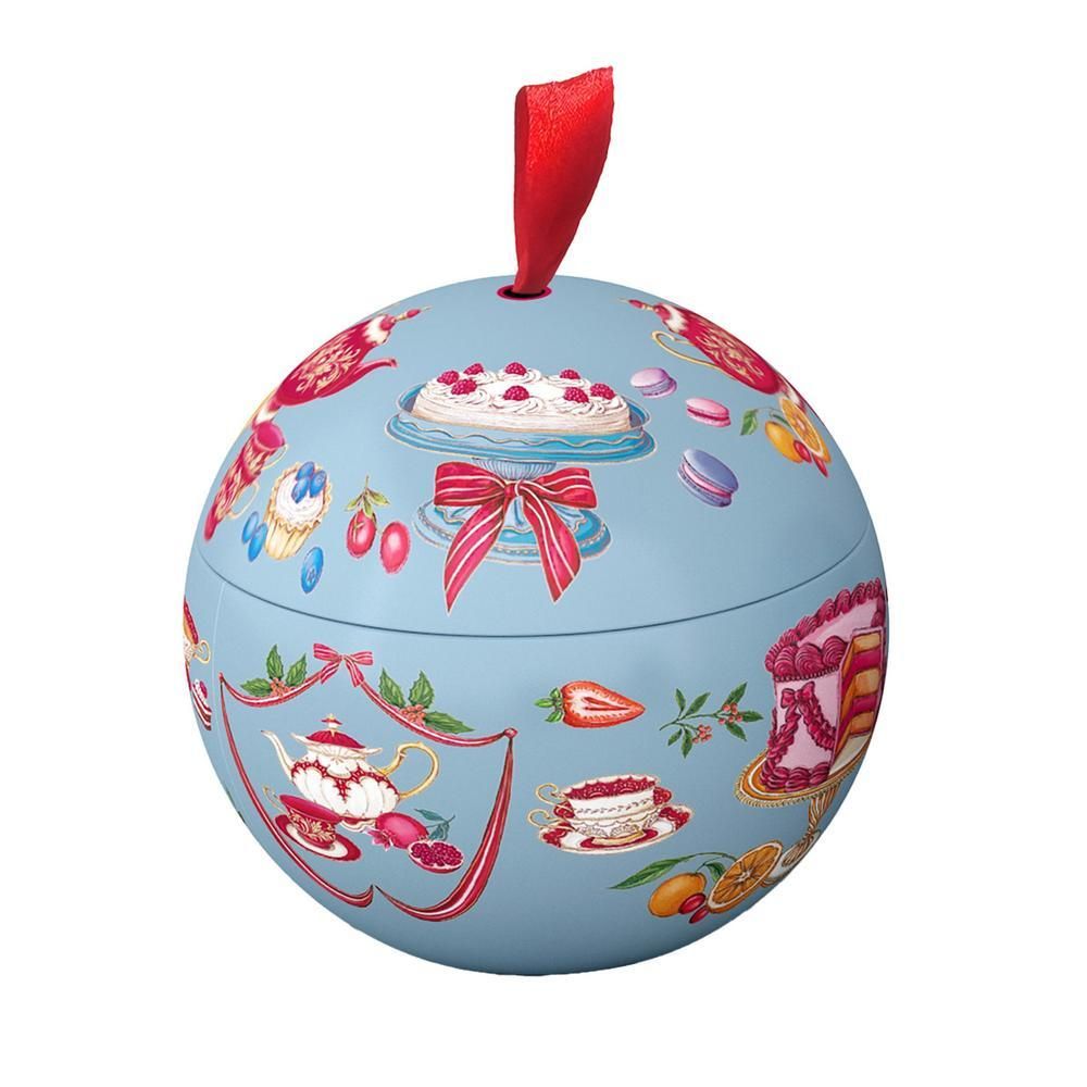 View 2 of Bridgerton Tea-Filled Collectible Ornament Gift

