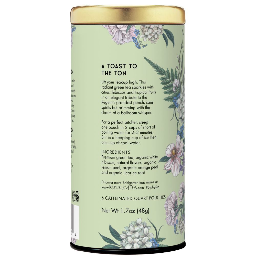 View 3 of Bridgerton Queen Charlotte & Lady Danbury Regency Punch Iced Green Tea