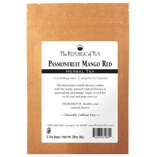 Passionfruit Mango Red Tea - 5 Tea Bag Sample