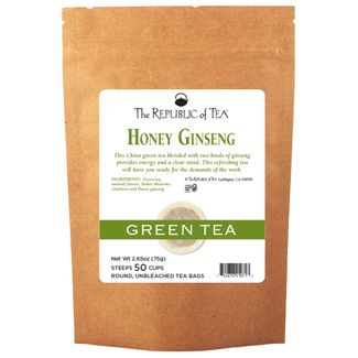 Honey Ginseng Green Tea Bags