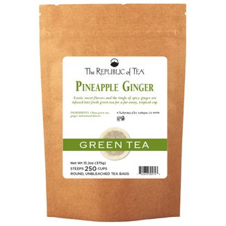 Pineapple Ginger Green Tea Bags