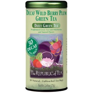 Decaf Wild Berry Plum Green Tea Bags