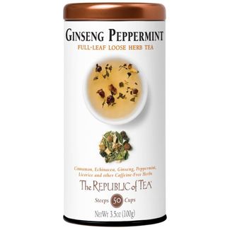 Ginseng Peppermint Herbal Full-Leaf Tea