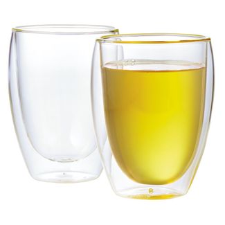 12 oz Pavina Insulated Glass Cups