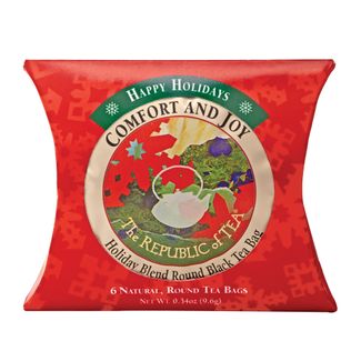 Comfort and Joy Black Tea Sampler Pillow