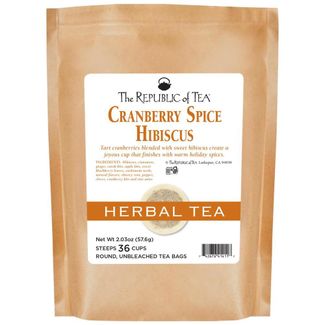 Cranberry Hibiscus Christmas Spiced Tea
