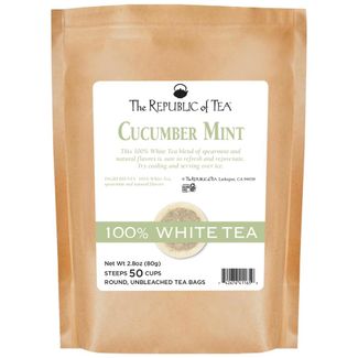 Cucumber Mint 100% White Tea Bags
