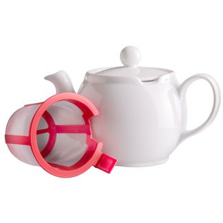 White Chatsford Teapot